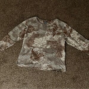 mid/long sleeve chicos shirt